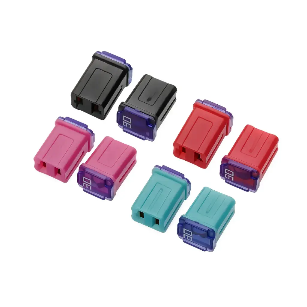 [T120280] Fusible Muela (Link) Hembra Mini Perfil Bajo Micro 80 Amper