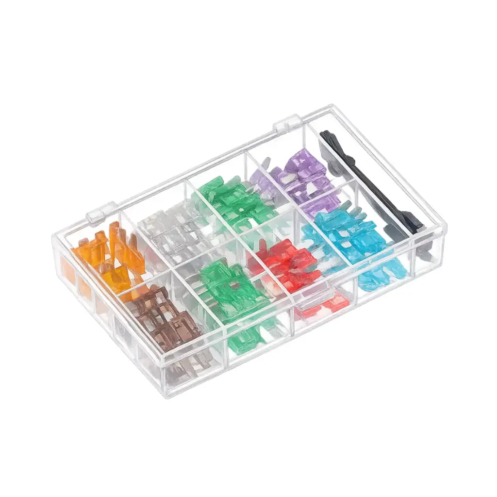 Fusible Ficha Surtido Caja con 80 fusibles + pinsa extractora