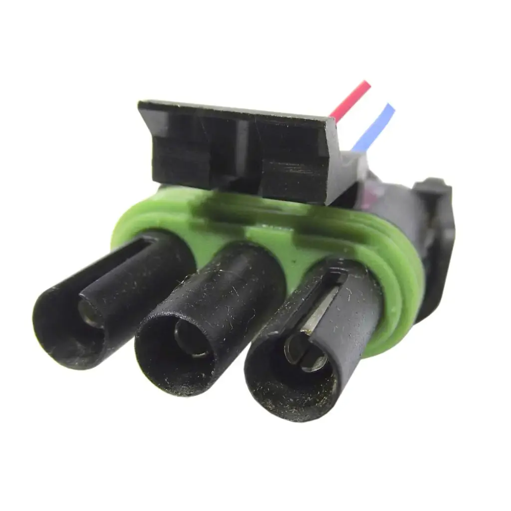 [IMPO1503/1] FICHA WEATHER PACK 3 VIAS MACHO CON TERMINAL MACHO (CHEVROLET)