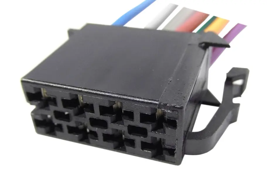 [IMPO1444] FICHA 8 VIAS MARRON ESTEREO TIPO UNIVERSAL