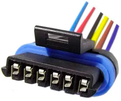 FICHA 6 VIAS SENSOR DE FRENO LINEA VW