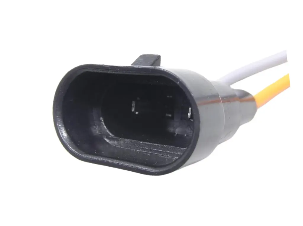 [IMPO1596/1] FICHA 2 VIAS HEMBRA LAMPARA 9005 DOBLE GUIA
