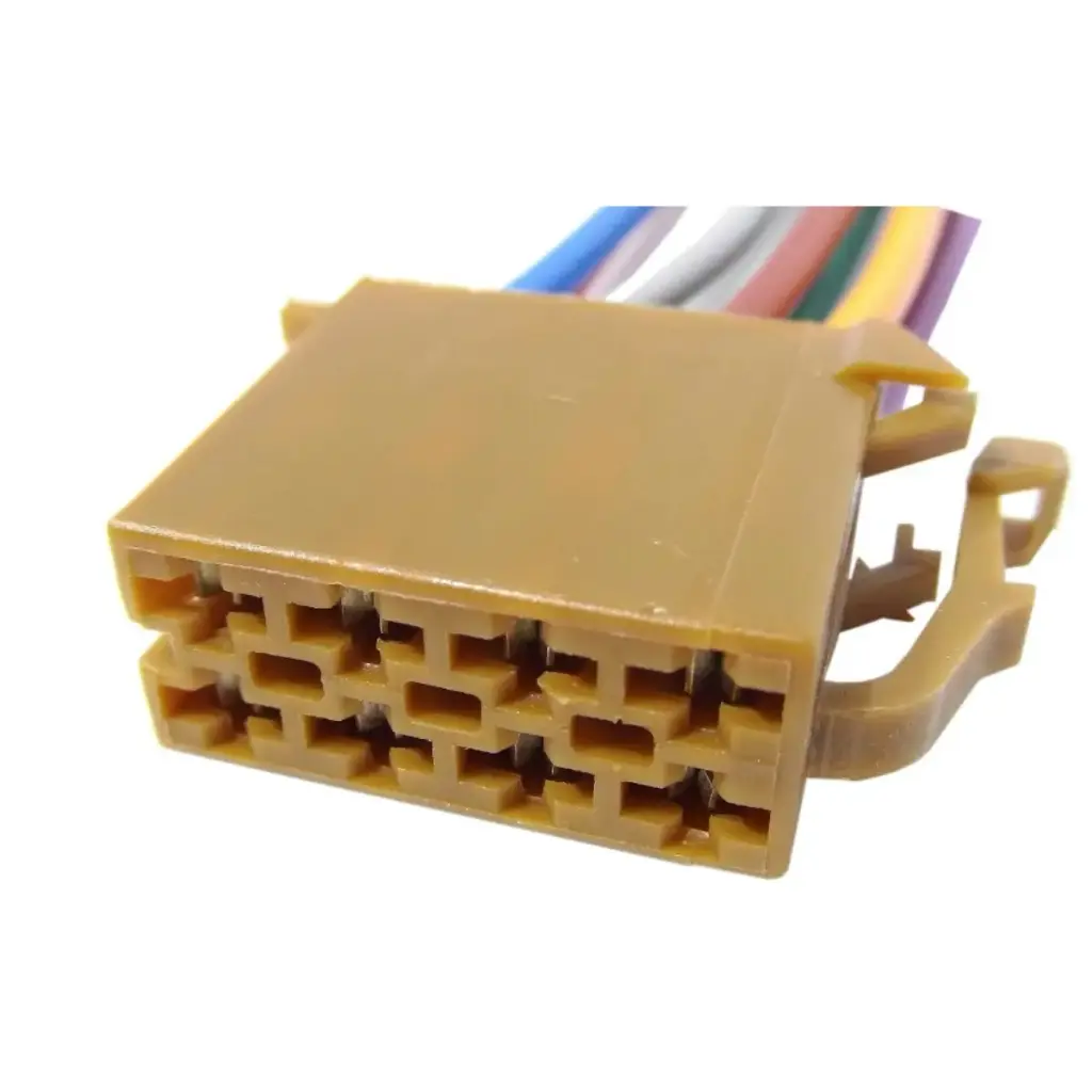 FICHA 8 VIAS MARRON ESTEREO TIPO UNIVERSAL