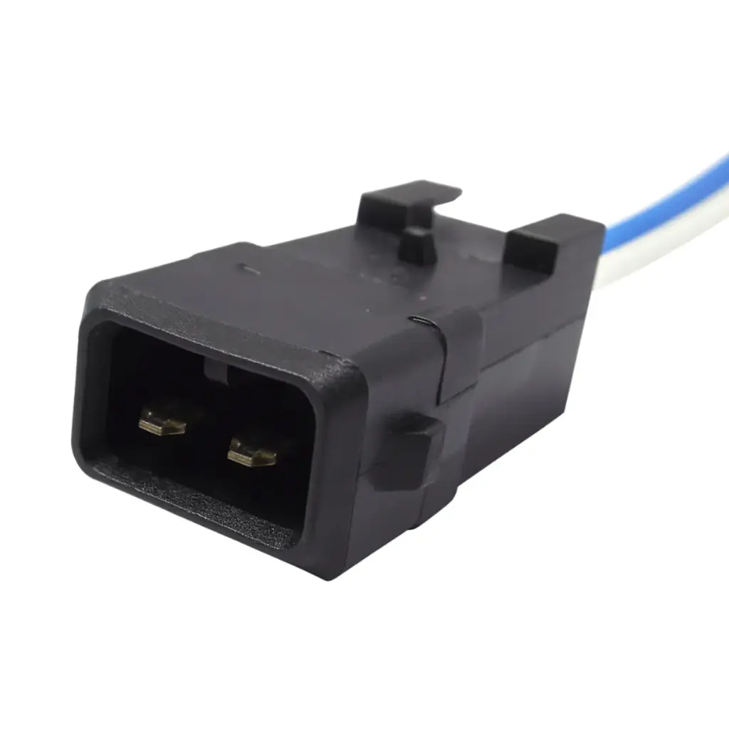 [IMPO1428] FICHA 2 VIAS MACHO INYECCION