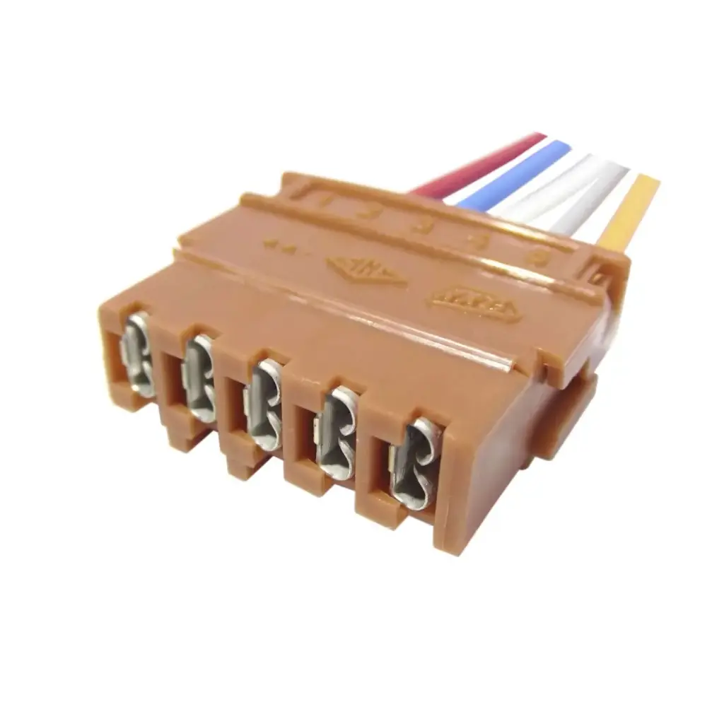 [IMPO1435] FICHA 5 VIAS TECLA ALZA CRISTAL PEUGEOT 205 / 306 / 405