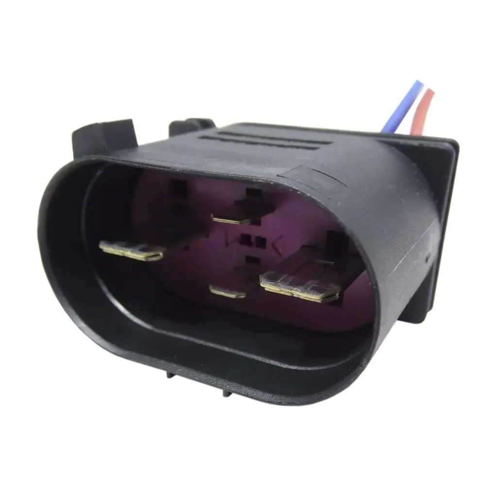 [IMPO1704] FICHA 4 VIAS HEMBRA MOTOR ELECTROVENTILADOR (VW VENTO / PASSAT) (CHEVROLET CRUZE / TRACKER) - CONTRAF. 1671