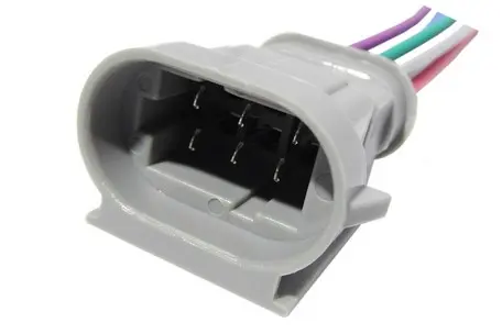 [IMPO1487] FICHA 6 VIAS HEMBRA PRESOSTATO / MOTOR LIMPIA PARABRISAS RENAULT