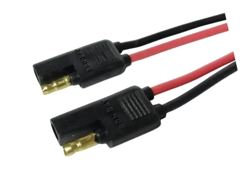 [FI1126] FICHA 2 VIAS CHATA ELECTRO CABLE 2.5MM A 25CM