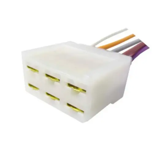 [FP1012] FICHA 6 VIAS MACHO (PORTA HEMBRA)