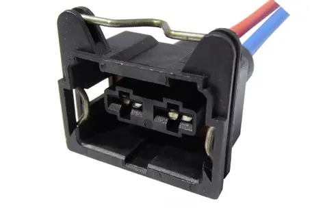 [IMPO1408] FICHA 2 VIAS MOTOR ELECTRO VW / GOL CABLE 4MM