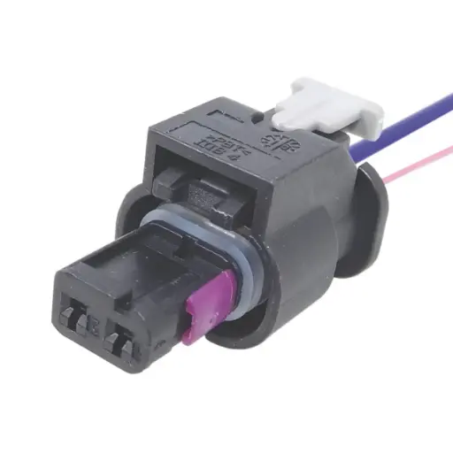 [IMPO1733] FICHA 2 VIAS SENSOR VARIADOR (VW UP) INYECTOR (BORA / VENTO / PASSAT TSI / FSI)