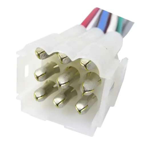 [IMPO014] FICHA 9 VIAS HEMBRA PALANCA AGRALE MODELO VIEJO (BLANCA)