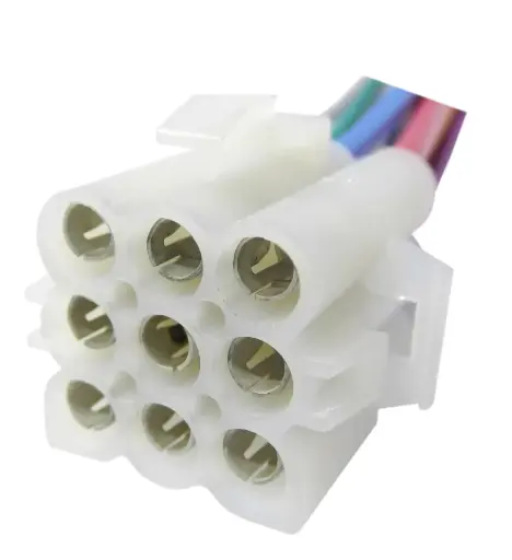 [IMPO013] FICHA 9 VIAS MACHO PALANCA AGRALE MODELO VIEJO (BLANCA)