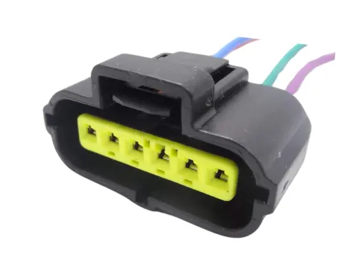 [IMPO1680] FICHA 6 VIAS BOMBA COMBUSTIBLE Y SENSOR DE FLUJO DE AIRE FORD