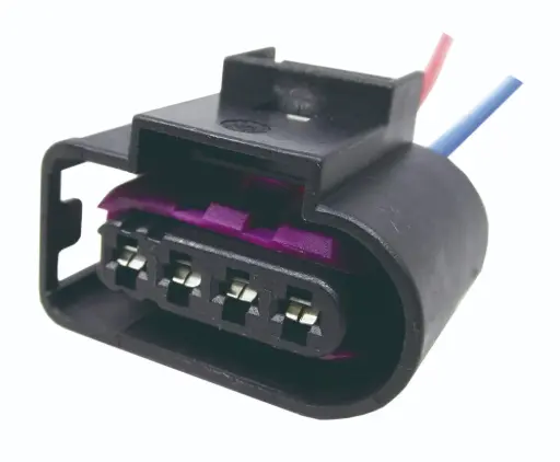 [IMPO1727] FICHA 4 VIAS BOBINA DE IGNICION / MOTOR LIMPIA PARABRISAS TRASERO / TRABA PUERTAS VW UP