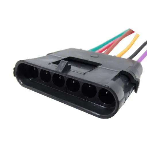 [IMPO989] FICHA 6 VIAS HEMBRA INYECCION ELECTRONICA LINEA PESADA / AGRICOLA